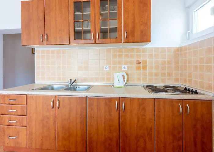 Apartmán Cozy Nur 800 Meter Zum Mit Meerblick, Grill, Privatparkplatz Crikvenica
